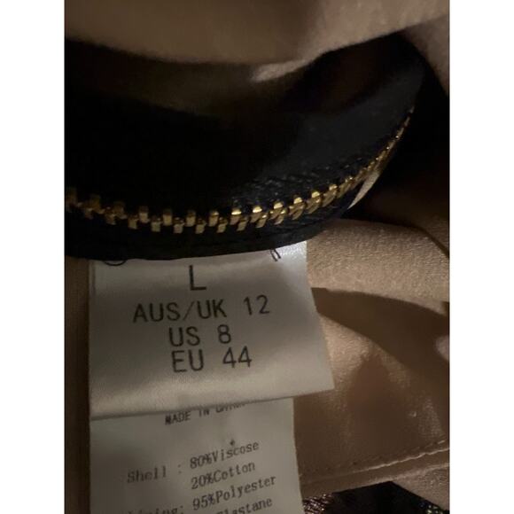 $1500 New Bronx and Banco Jasmine Multi Floral Embroidered Straples Gown Sz L /8 - Picture 13 of 16